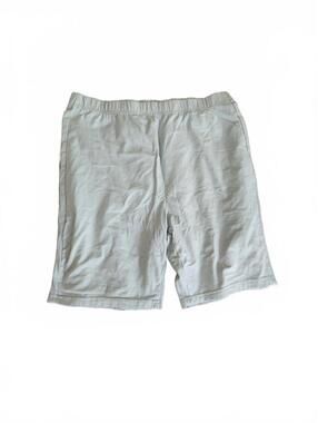 light blue cotton bike shorts